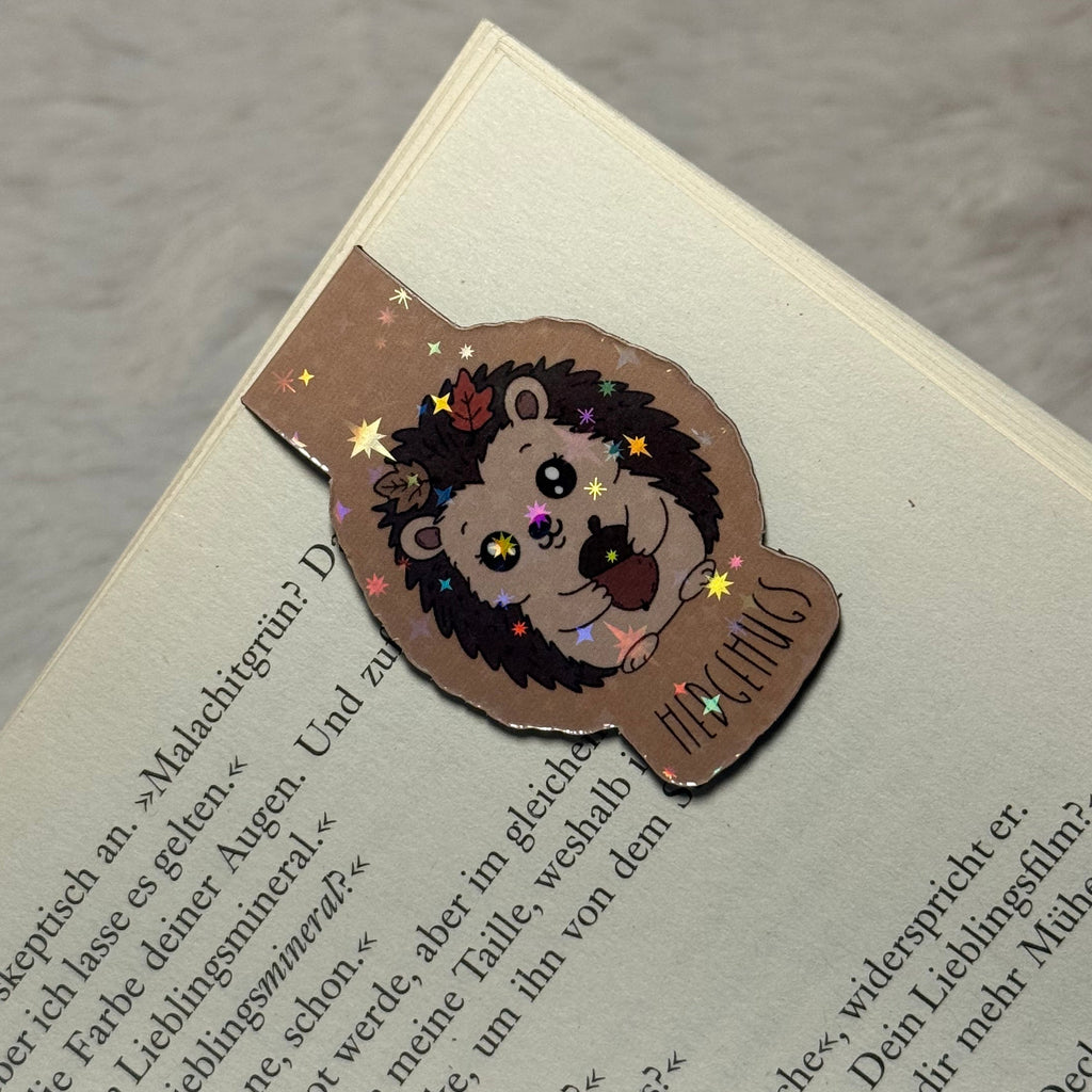 Magnetisches Lesezeichen | Igel | Herbst