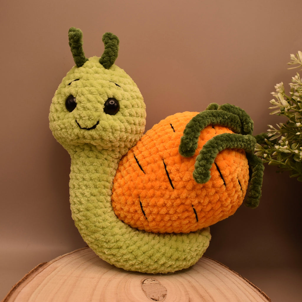 Osterschnecke (Karotte) | Häkeltier