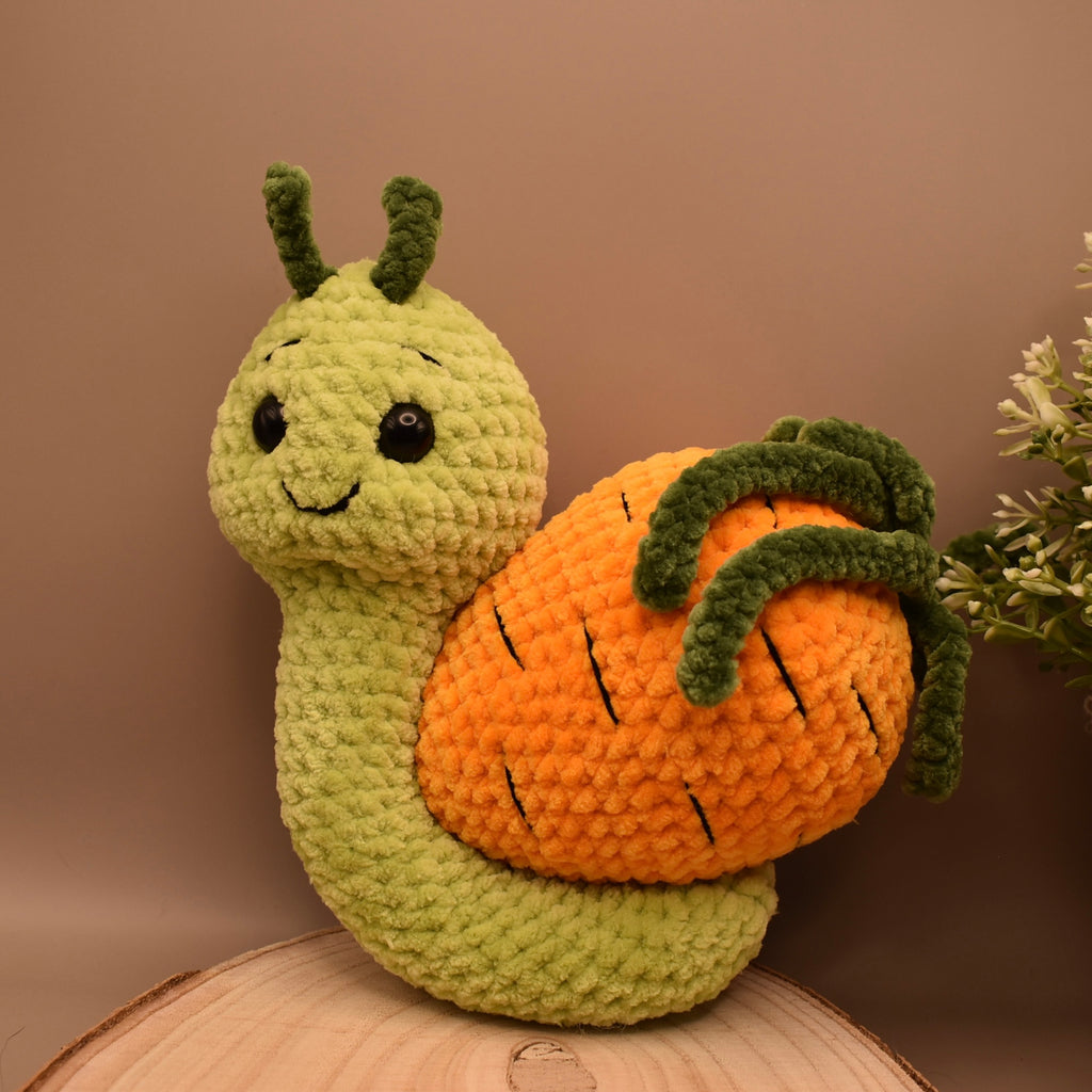 Osterschnecke (Karotte) | Häkeltier