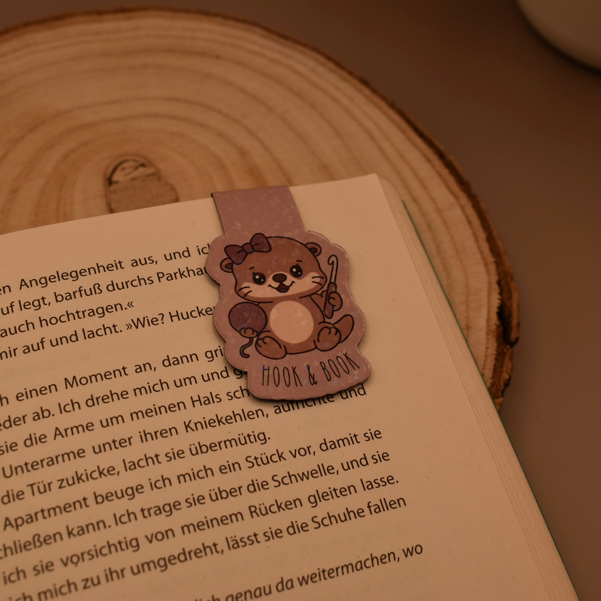 Magnetisches Lesezeichen | Hook & Book | Otter