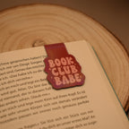 Magnetisches Lesezeichen | Book Club Babe