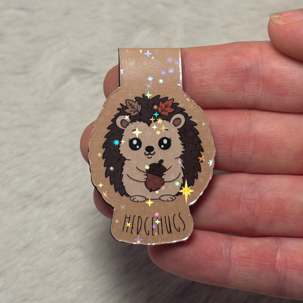 Magnetisches Lesezeichen | Igel | Herbst