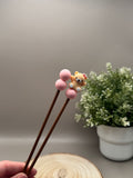Amigurumi-Stick | Teddy hell rosa | 4mm