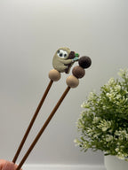 Amigurumi-Stick | Faultier | 4,0 - 4,5mm