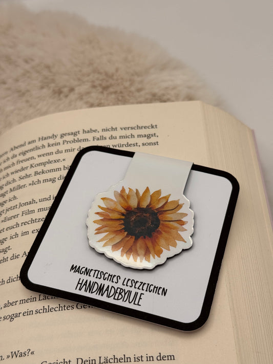 Magnetisches Lesezeichen | Sonnenblume