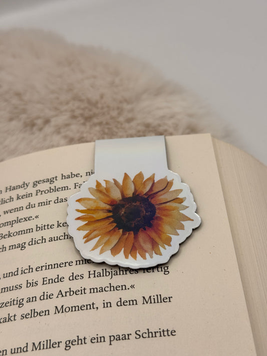 Magnetisches Lesezeichen | Sonnenblume