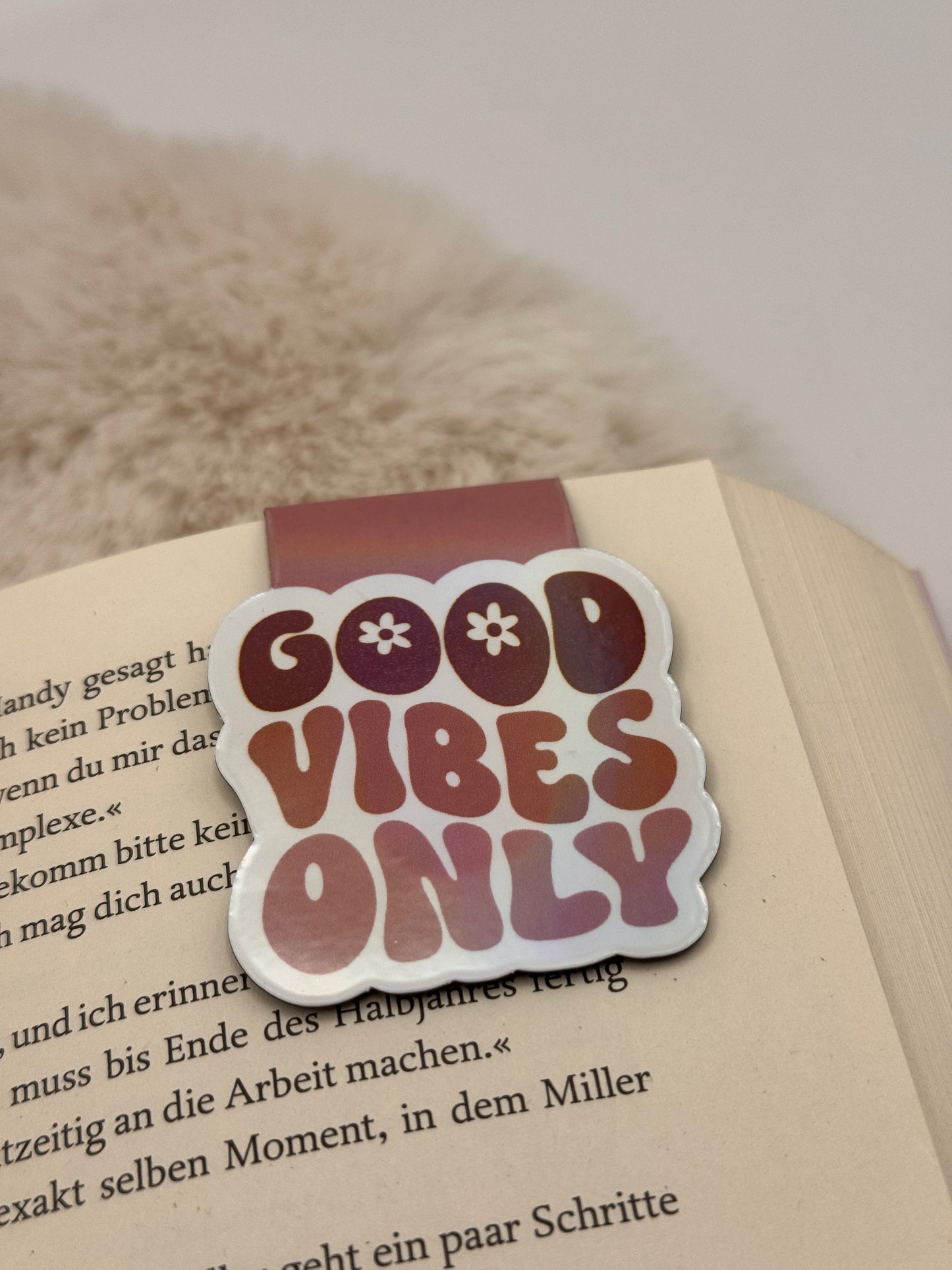 Magnetisches Lesezeichen | Good vibes only