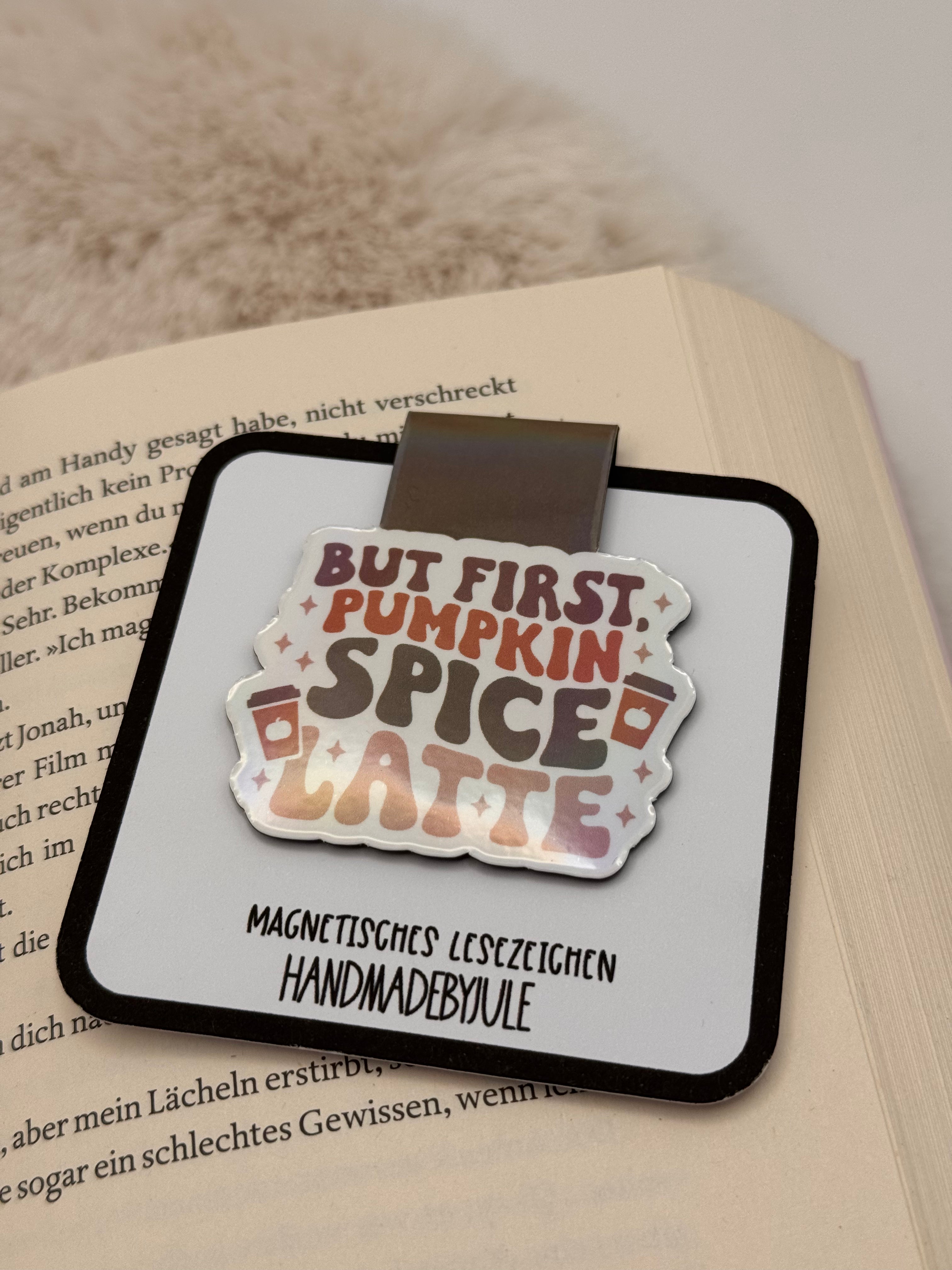Magnetisches Lesezeichen | Pumpkin Spice Latte
