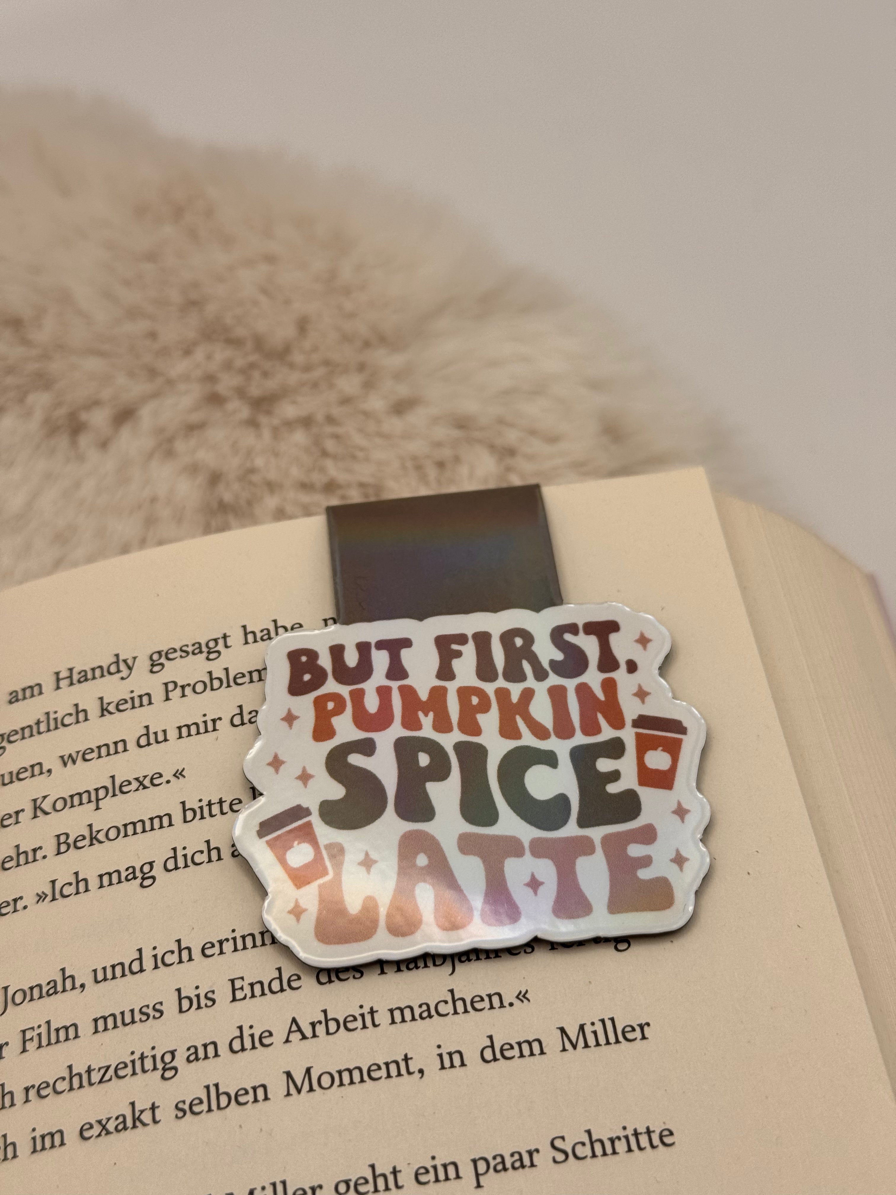 Magnetisches Lesezeichen | Pumpkin Spice Latte